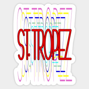 St. Tropez Sticker